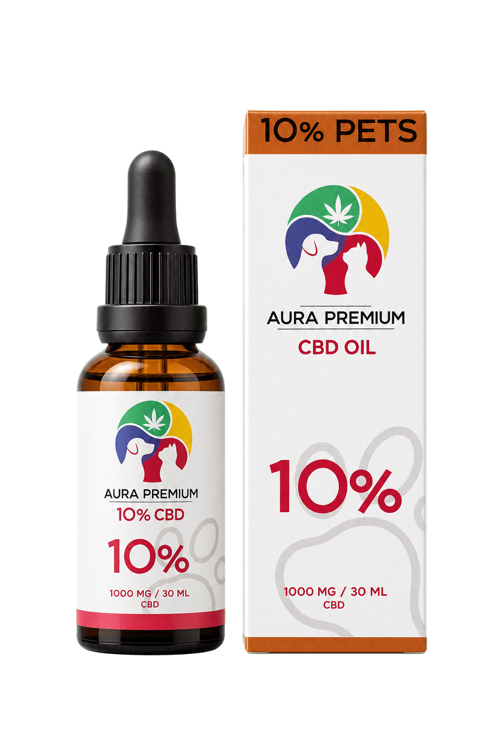 Aura Premium Oil Pets 10%